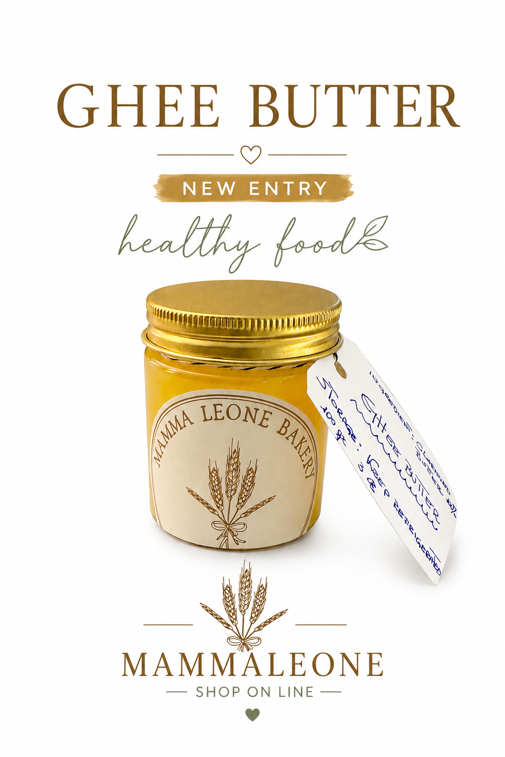 Grass-Fed Ghee Butter 4 oz