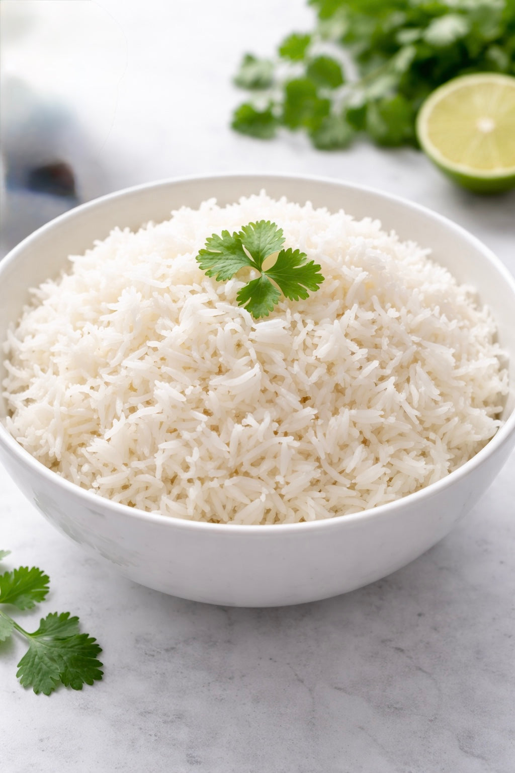 Steamed rice