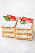 Millefeuille cake