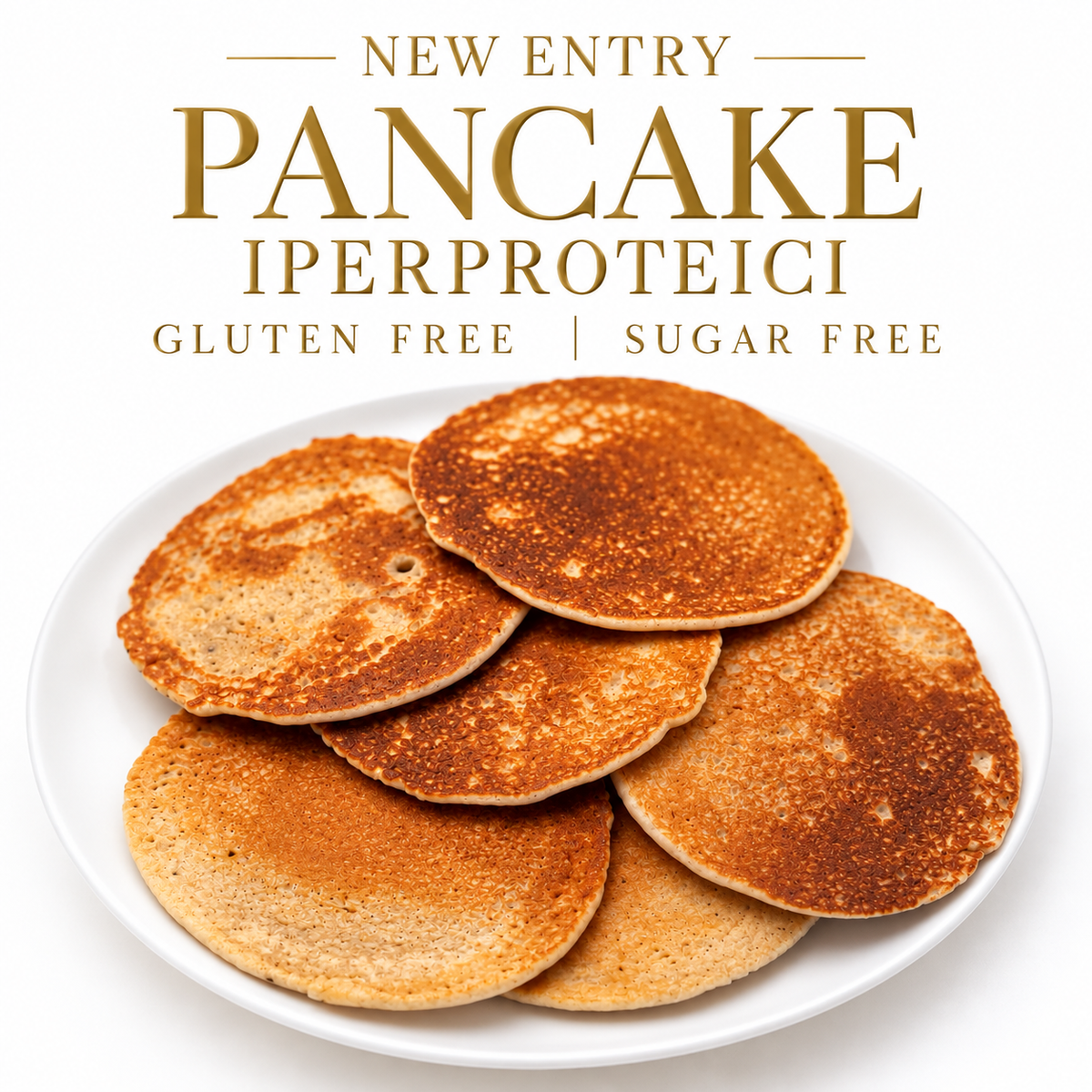 HIGH PROTEIN PANCAKES (4 pcs)